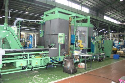 ホイールシリンダー加工用ロータリーインデックスマシン