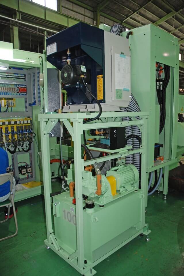 継手_2018-09_3方向NCフェーシング専用機_ミストコレクター・油圧ユニット