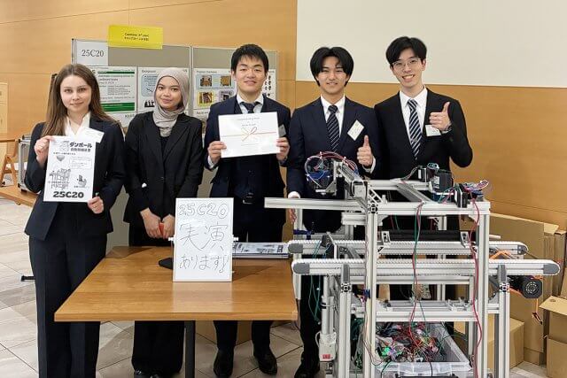 キャップストーンプロジェクトで第2位を受賞