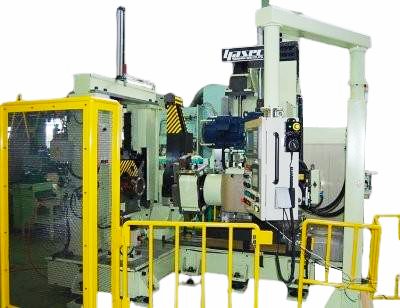 鋼管（パイプ）開先加工機　コラムトラバースCNCフェーシング方式　