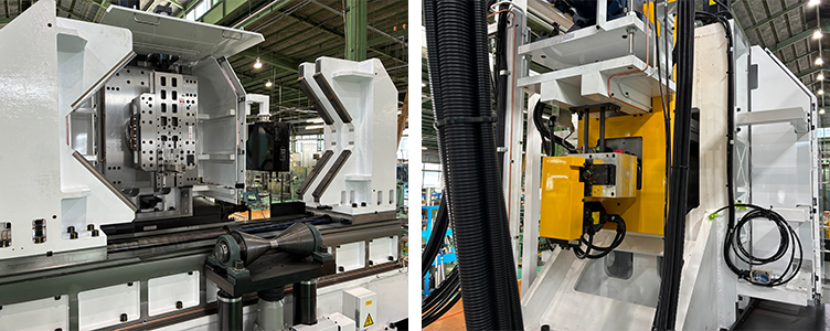 大径管開先加工機 パイプ加工 山科精器株式会社